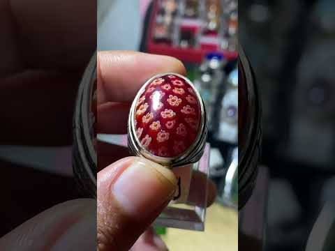 teratai merah #batuakik #akik #batumulia #batuteratai #fyp #viral #batu