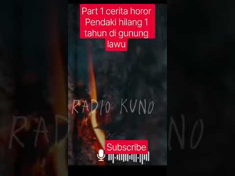 cerita pendaki yang hilang 1 tahun di gunung lawu #ceritahoror  #ceritanpendakian #pendaki #shorts