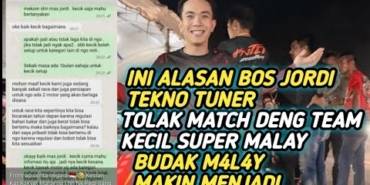 BOS JORDI TEKNO TUNER TOLAK MATCH DARI TEAM MALAY🇲🇾INI ALASAN NYA BOS JORDI TOLAK