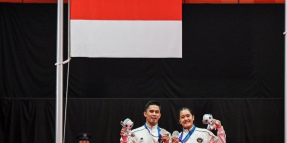 Medali perak pupuk kepercayaan diri Amri/Nita bersaing di level atas