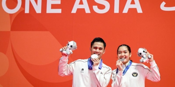 Amri/Nita sumbang medali perak Asian Games 2026