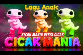 KICAU MANIA VERSI CICAK – CICAK MANIA – LAGU ANAK