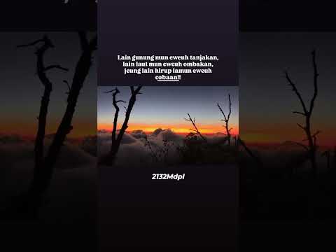 Melaporkan dari 2132mdpl #pendaki