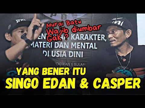 SINGO EDAN dan CASPER itu Bener ‼️ Murai Batu Diumbar Apa Gak ❓ #DenidenTanyaJawara