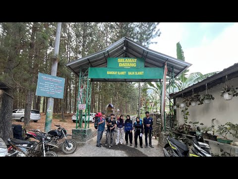 Treking kemping Gunung Slamet via permadi guci pendaki pemula