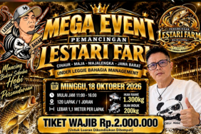 ‘mega-event-pemancingan-lestari-farm’-majalengka,-120-lapak,-tiket-wajib-2-juta