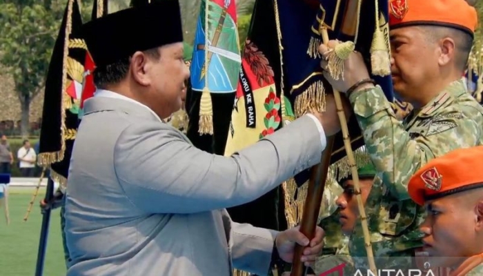 prabowo-resmikan-204-satuan-baru-tni,-ini-rinciannya