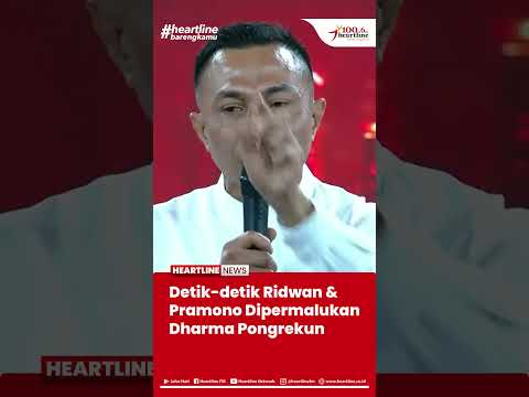 Detik detik Ridwan & Pramono Dipermalukan Dharma Pongrekun