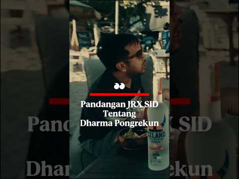 JRX SID bicara tentang pak Dharma Pongrekun