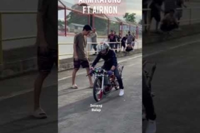 Prepare laga besar di Filipina. Airnon ft Arm Rayong🔥🔥!! #dragrace #drag #teknotuner #shorts#balap