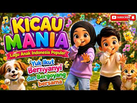 Kicau Mania 🐦 | Lagu Anak Anak Indonesia Populer | Lagu Anak Lucu & Seru | Animasi Lucu Untuk Anak