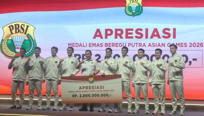 pbsi-beri-apresiasi-rp4,5-miliar-kepada-peraih-medali-asian-games-2026