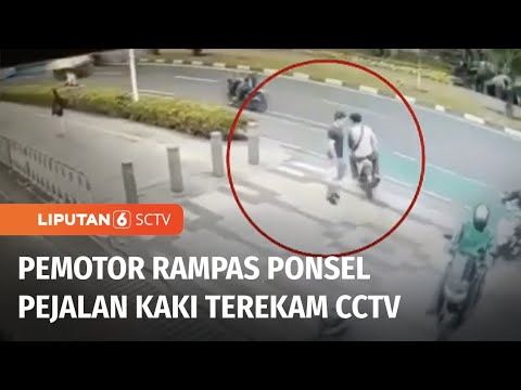 Pejalan Kaki Jadi Korban Jambret Ponsel, Pelaku Sudah Memata-matai Korban | Liputan 6