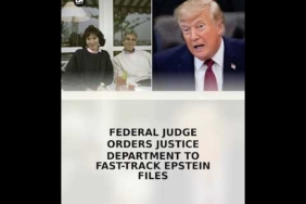 Federal Judge Orders Justice Department to Fast-Track Epstein Files