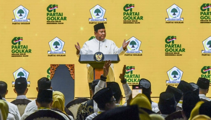 golkar-tetapkan-prabowo-capres-2029,-cawapres-masih-dicari