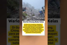 Warlok Bikin Pendaki Melongo