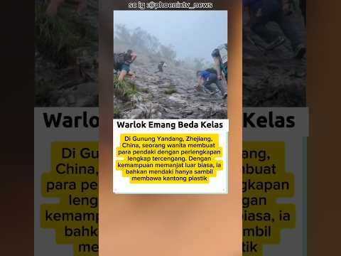 Warlok Bikin Pendaki Melongo