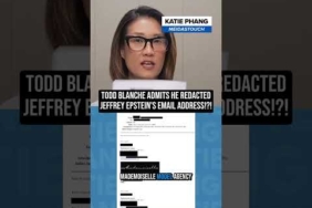 Blanche ADMITS He REDACTED Jeffrey Epstein From The Files!?