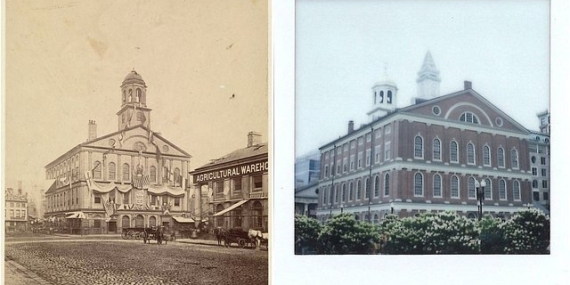 Now & Then in Boston: A Walk Along the Trail of Revolutionaries