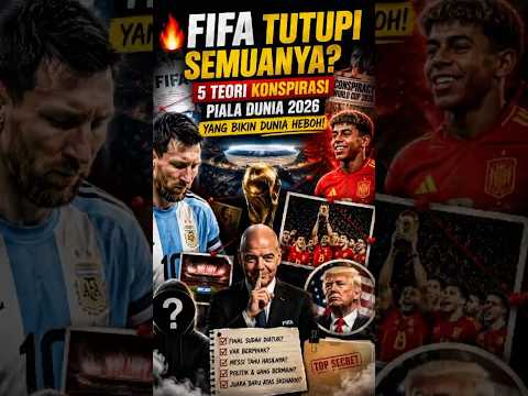 🔥 FIFA TUTUPI SEMUANYA? 5 Teori Konspirasi Piala Dunia 2026 yang Bikin Dunia Heboh!