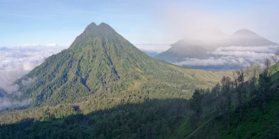 Gunung Ranti Banyuwangi, alternatif menikmati negeri di atas awan tanpa khawatir berdesakan
