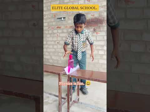 physics fun challenge. #viral#school