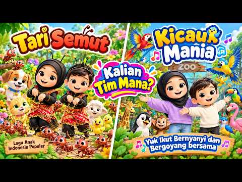 TARI SEMUT 🐜 | Sakadung Kading | Kicau Mania | Lagu Anak Indonesia Populer | Nursery Rhymes