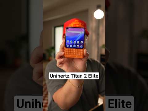 The Unihertz Titan 2 Elite has an Actual Keyboard!