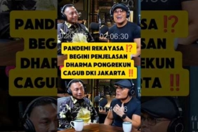 PANDEMI REKAYASA ⁉️ BEGINI PENJELASAN DHARMA PONGREKUN CAGUB DKI JAKARTA ‼️#deddycorbuzier #podcast