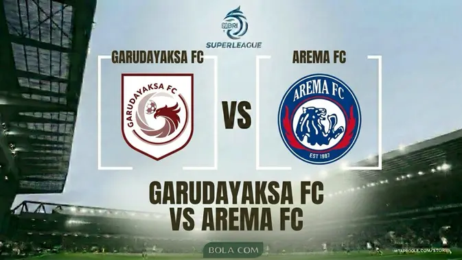 link-live-streaming-bri-super-league:-garudayaksa-fc-vs-arema