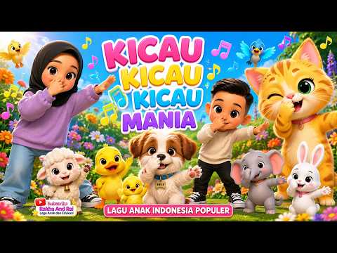 Kicau Mania 🐦 | Lagu Anak Anak Indonesia Populer | Lagu Anak Lucu & Seru | Animasi Lucu Untuk Anak