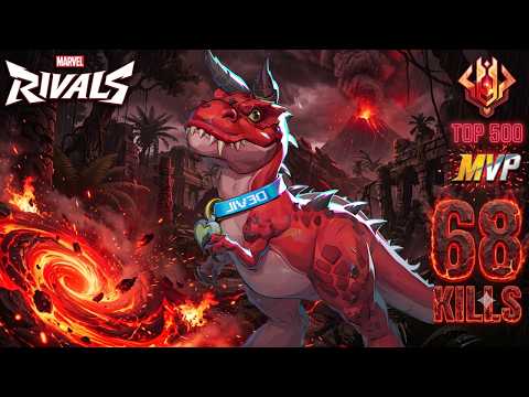 TOP #1 GLOBAL ELITE [Window] — DEVIL DINOSAUR’S 68 KILLS! | Marvel Rivals Season 10