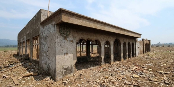 11 Tahun Terendam, Masjid Al Ikhlas Muncul Lagi dan Bawa Kisah Lama Waduk Jatigede