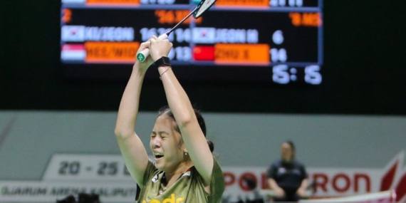 Dhinda singkirkan wakil Jepang ke semifinal Indonesia Masters