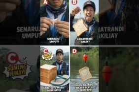 Kalau umpan roti kamu bentuk seperti apa?  #fishing #mancingceria #mancing #mancingmania