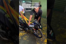 PENAMPAKAN MOTOR WIJAYA RACING YANG BIKIN JEBOL MOTOR TEKNO TUNER HS