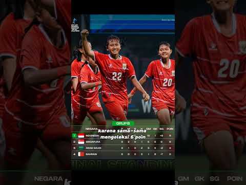 Timnas Putri U-17 Hancurkan Singapura 5-0, Garuda Pertiwi Lolos ke Piala Asia!