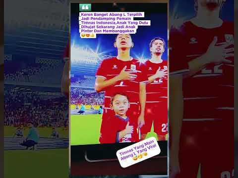 Abang L Jadi Pendamping Timnas Garuda 😍👍 #shortsvideo  #lestikejora #ayahlesti #timnasindonesia