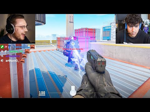 can a global elite beat a FORTNITE pro in CS2… (1v1 for $1000)