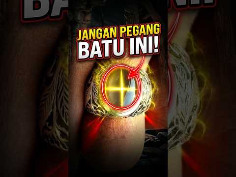 BATU TAPAK JALAK, JANGAN SEMBARANGAN DIPEGANG! 😱 #batuakik #gemstone #tapakjalak