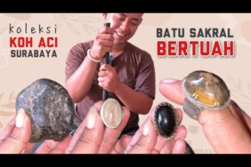 KISAHNYA BIKIN MERINDING ❗ Batu akik Sakral di Koleksi Koh Aci Surabaya #batuakik #4newsgoo