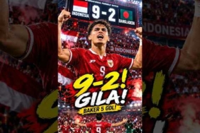 INDONESIA 9-2 BANGLADESH! MITCHELL BAKER MENGAMUK! #timnasgaruda  #sepakbolaindonesia
