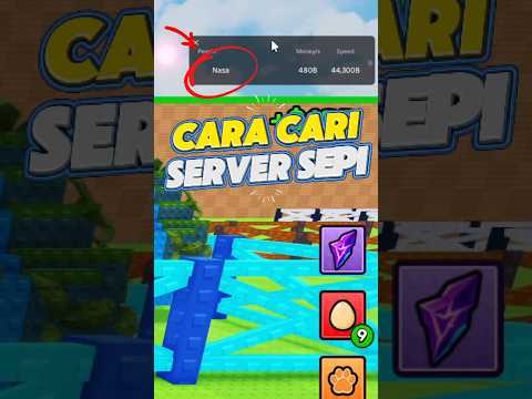 Cara cari Server SEPI di steal an egg #stealanegg #roblox #robloxfyp #SAE
