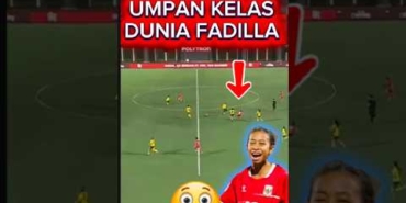 umpan kelas dunia Fadilla Timnas Garuda Pertiwi Indonesia #timnasindonesia #timnasputri