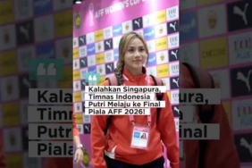Kalahkan Singapura, Timnas Indonesia Putri Melaju ke Final Piala AFF 2026!