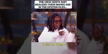 The View Hosts Just Realized Their Names Are in the Epstein Files…