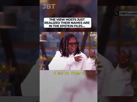 The View Hosts Just Realized Their Names Are in the Epstein Files…