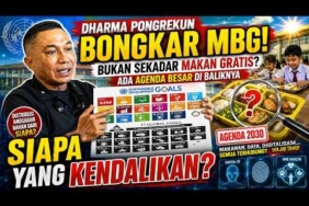 DHARMA PONGREKUN BONGKAR MBG: Bukan Sekadar Makan Gratis? Ada Agenda Besar di Baliknya