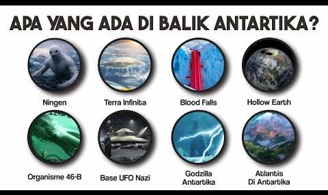 Anomali Dan Konspirasi Antartika Dijelaskan
