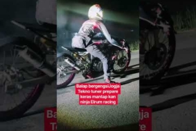 Balap bergengsi JogjaTekno tuner prepare keras mantap kan ninja Elrum #fyp #balapmotor #dragbike